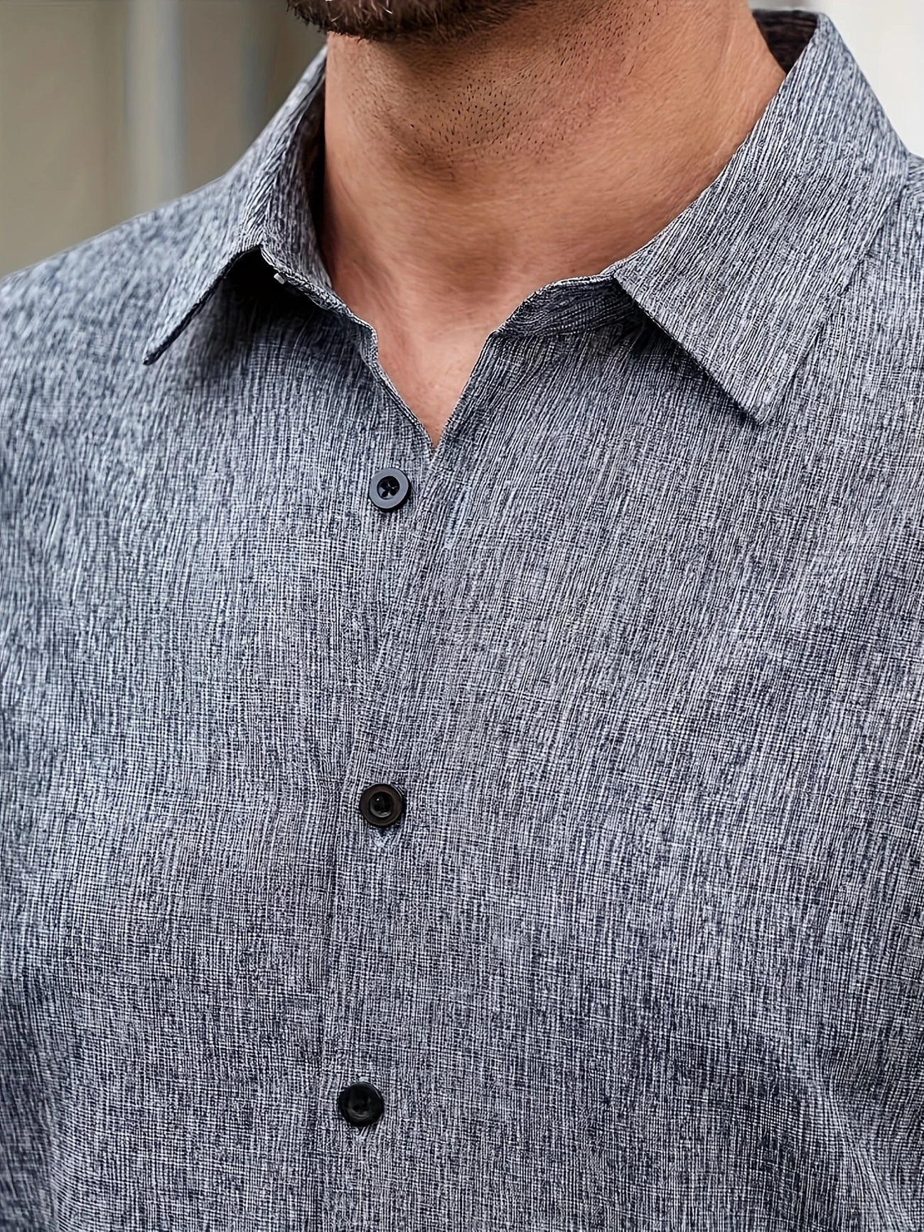 Guillaume™ | Chemise légère à manches courtes en mélange de lin