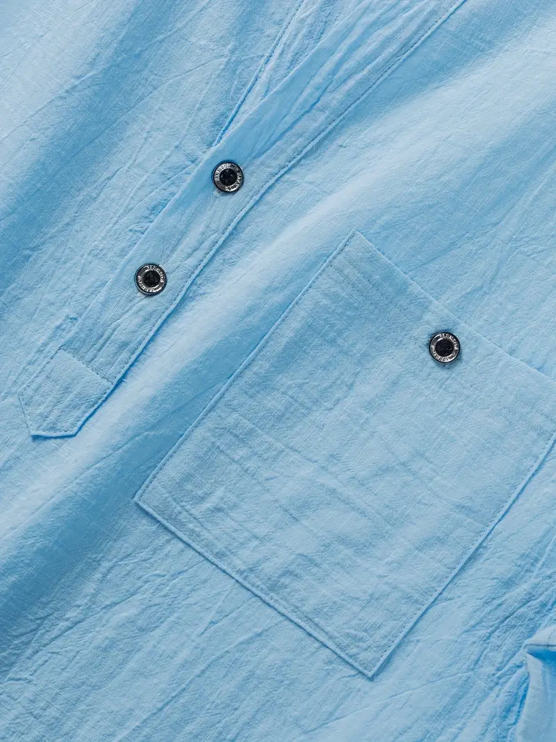 Damien™ | Chemise élégante à manches courtes