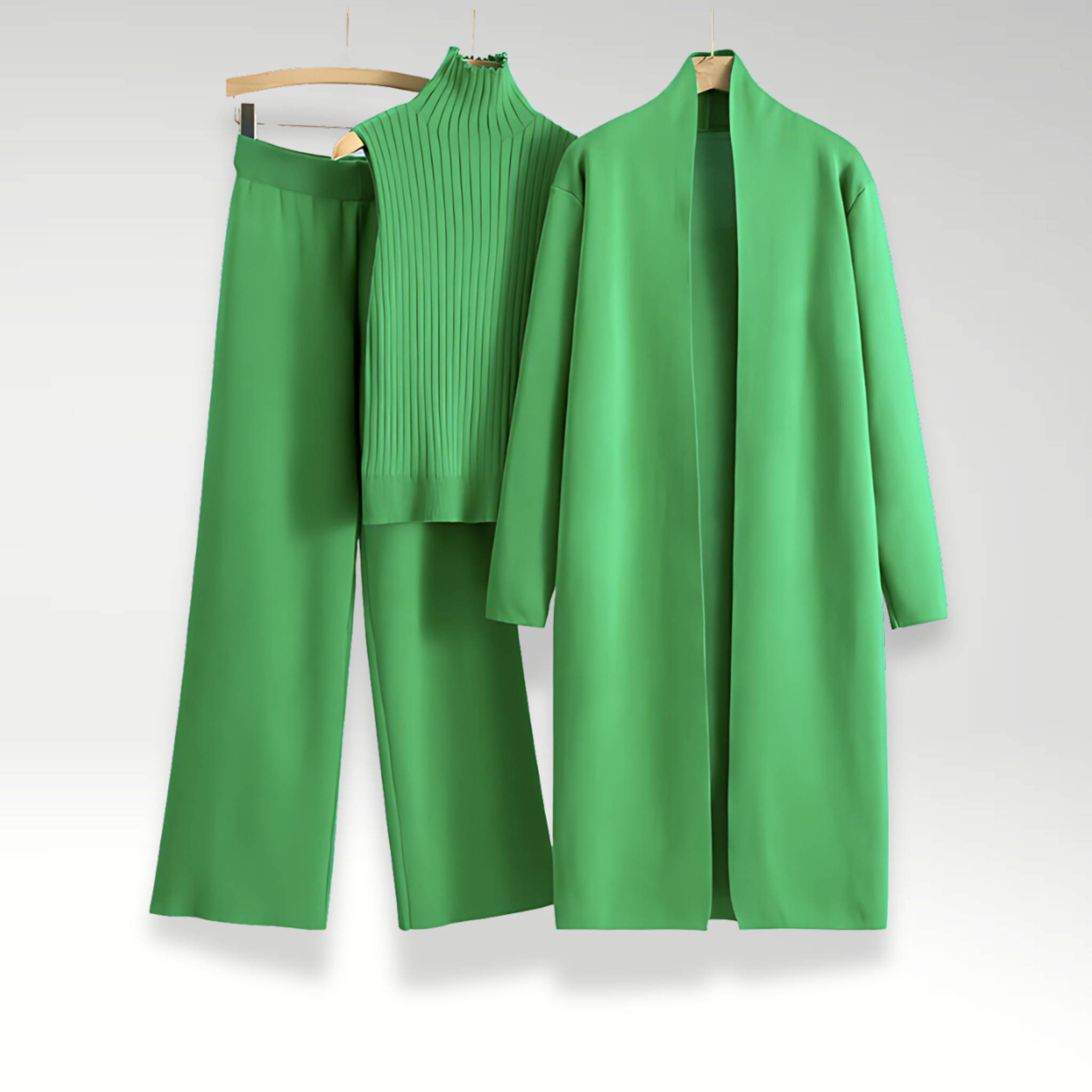 Laurène™ | Ensemble trois pièces en maille Luxe