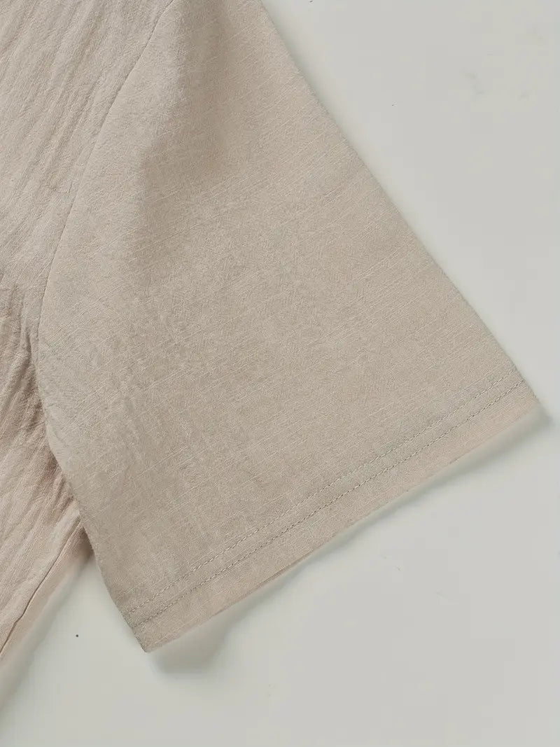 Damien™ | Chemise élégante à manches courtes