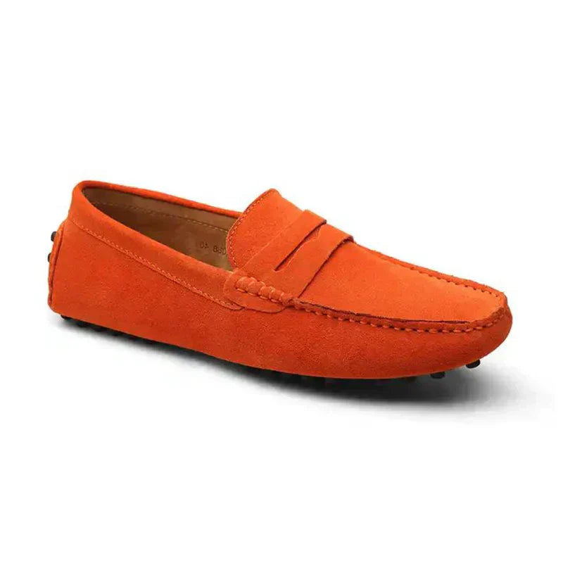Dominique™ | Mocassins Driver en daim