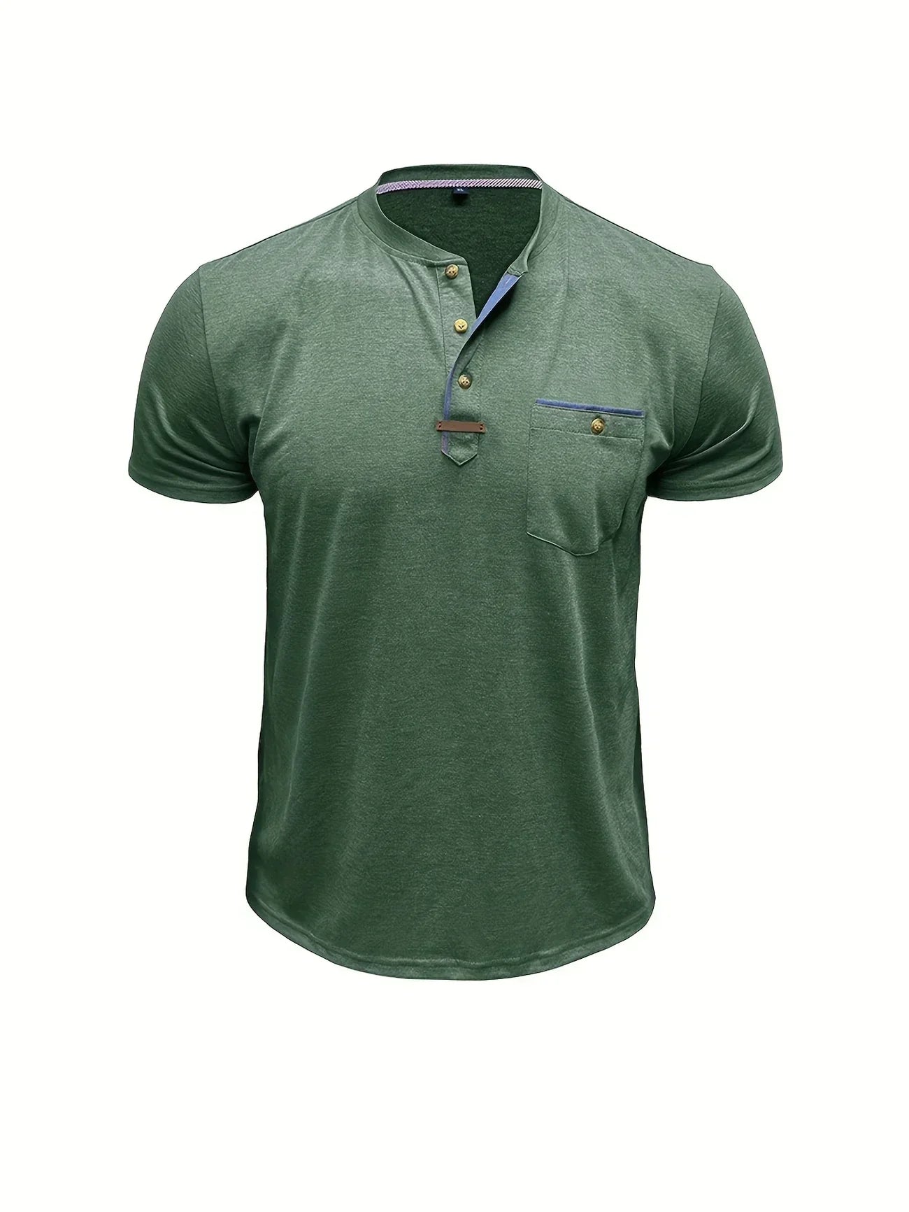 Hervé™ | T-shirt col rond élégant avec poche