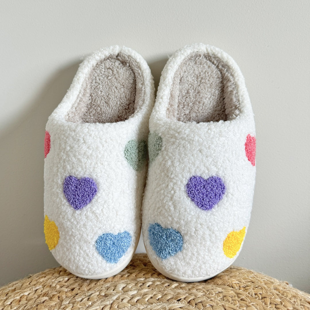 Margaux™ | Colourful Heart Slippers