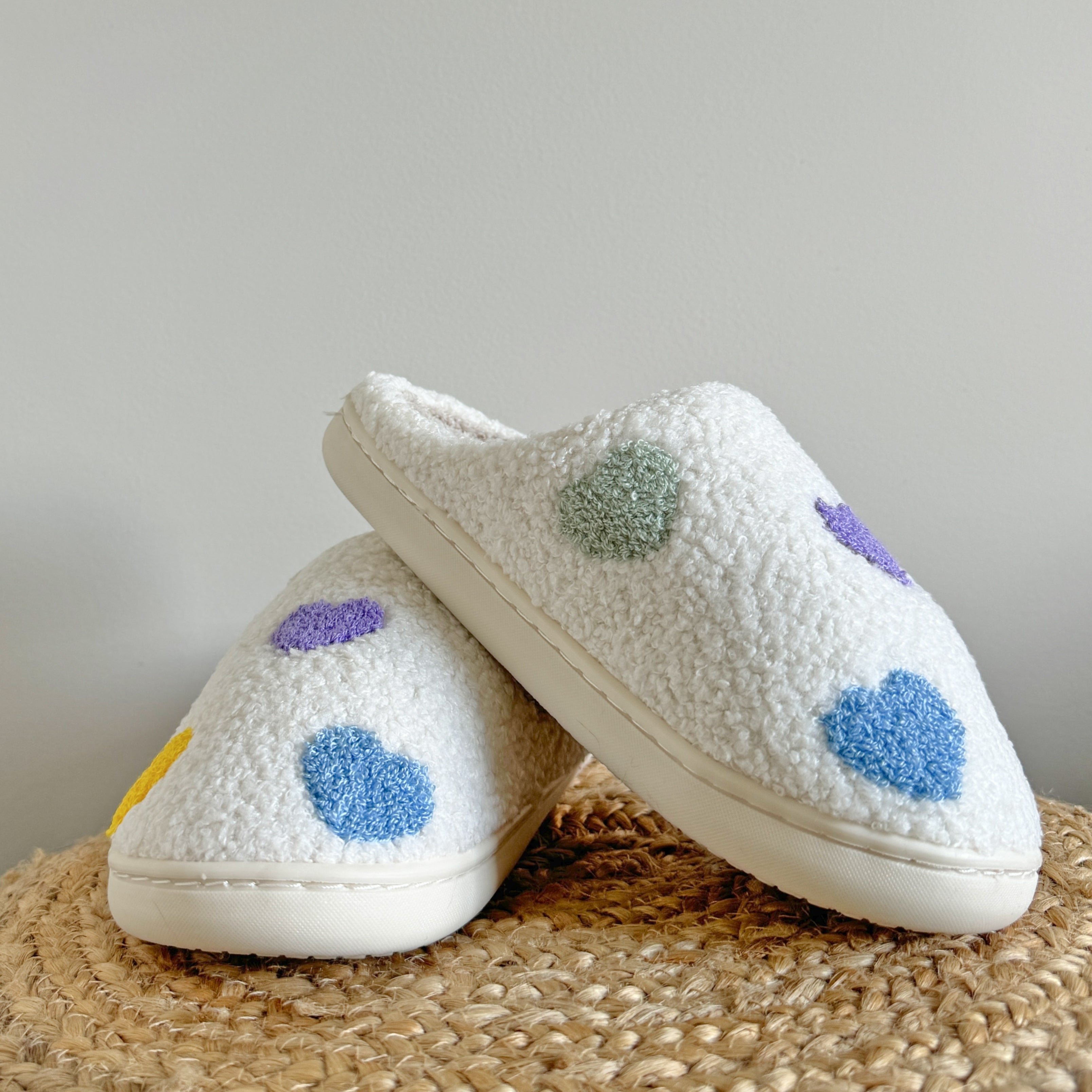 Margaux™ | Colourful Heart Slippers