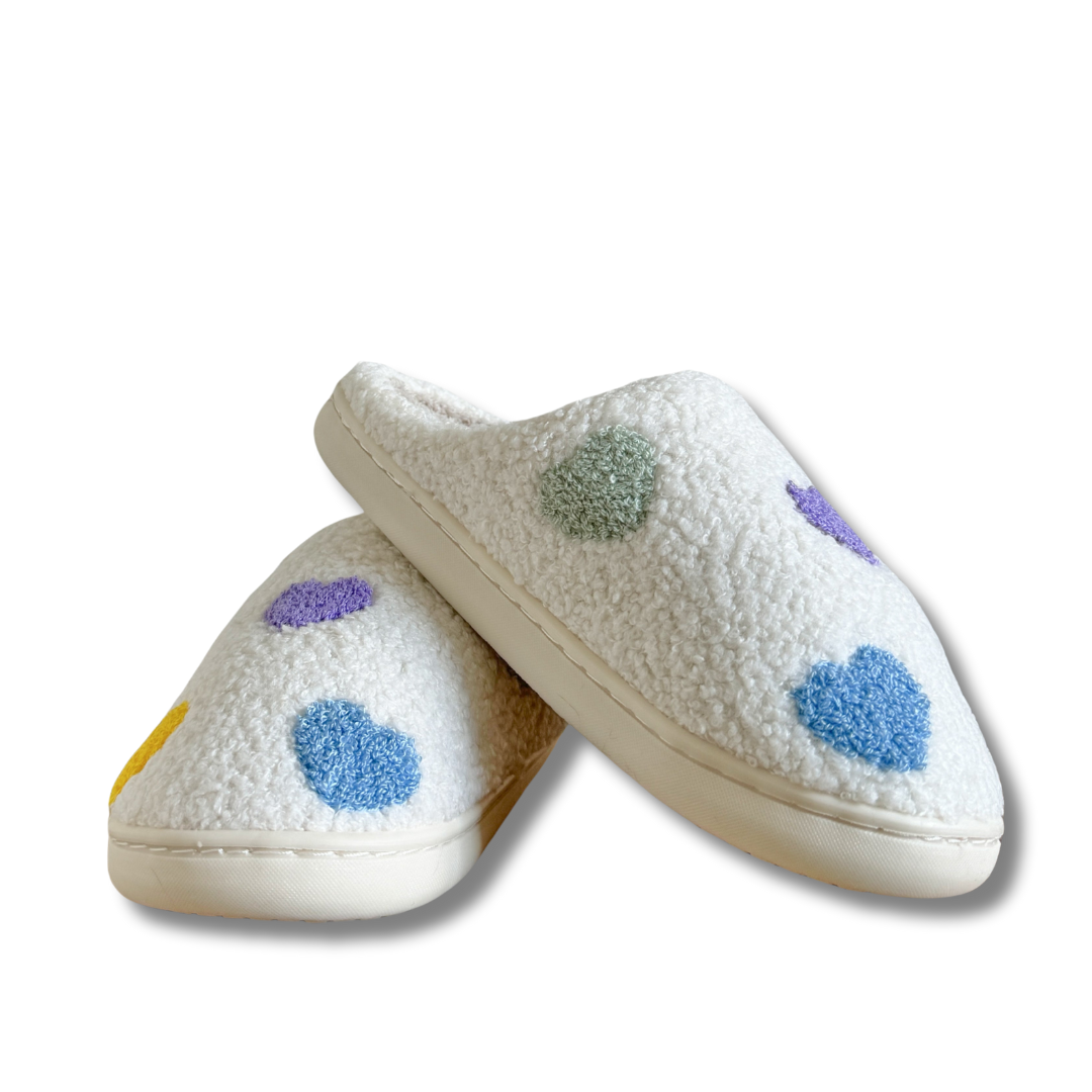 Margaux™ | Colourful Heart Slippers