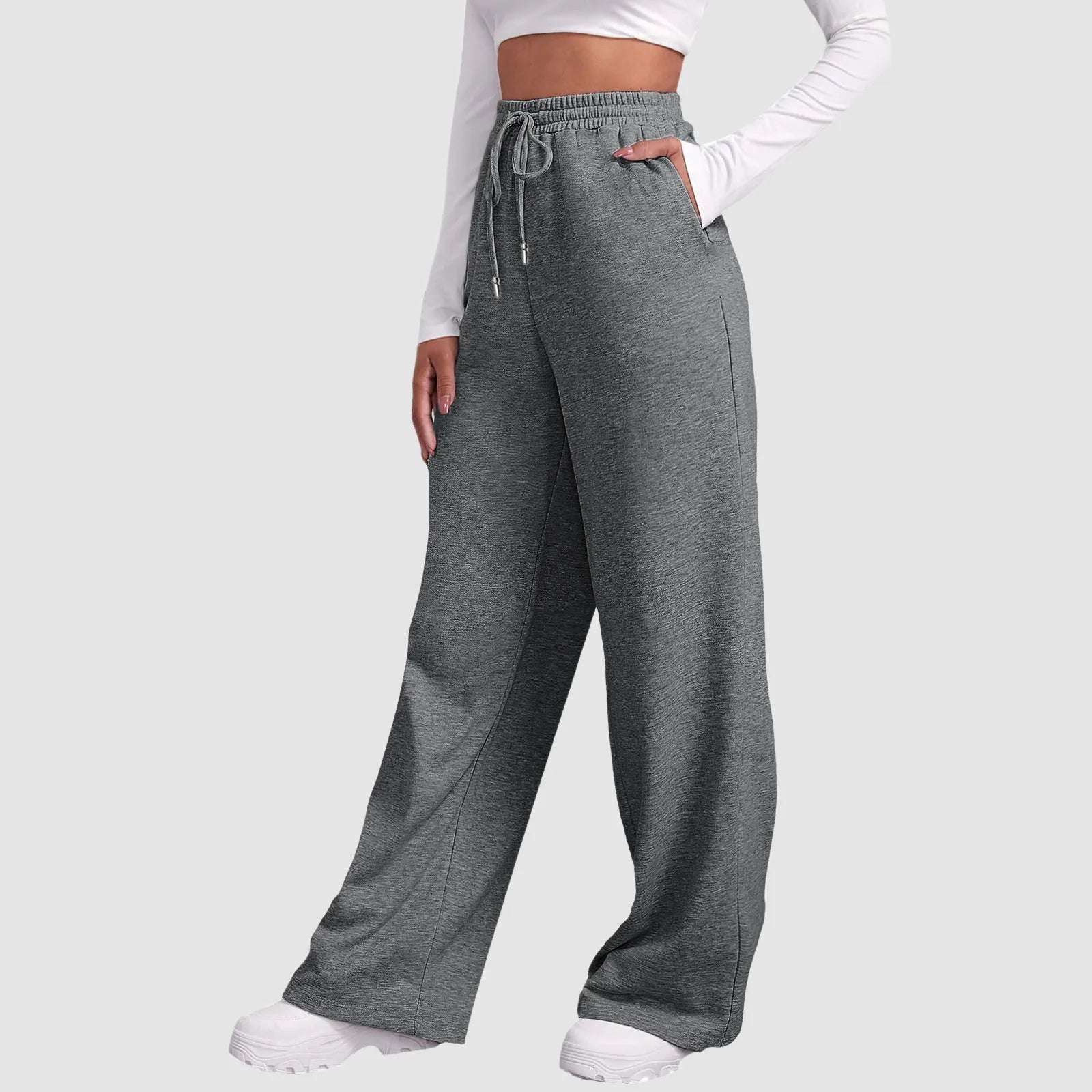 Gisèle™ | Joggers à jambe large et coupe décontractée
