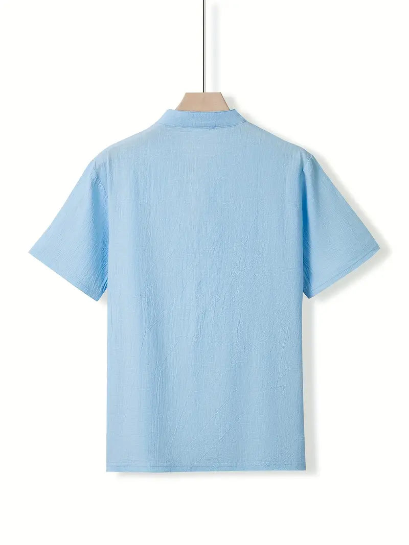 Damien™ | Chemise élégante à manches courtes