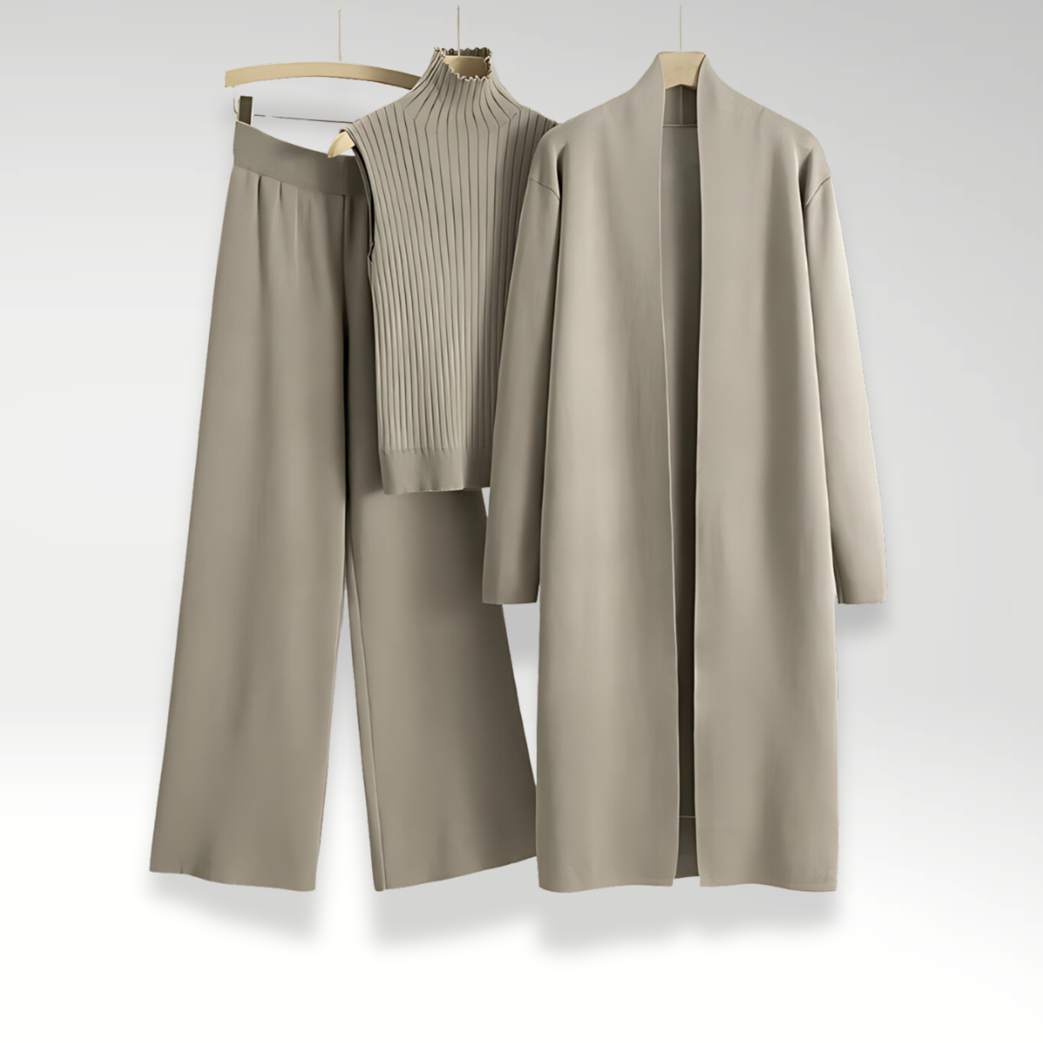 Laurène™ | Ensemble trois pièces en maille Luxe