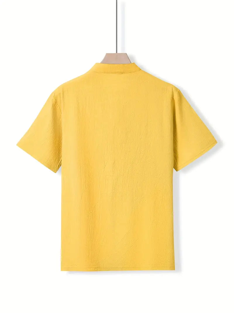 Damien™ | Chemise élégante à manches courtes