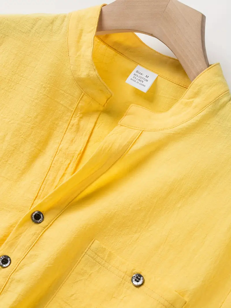 Damien™ | Chemise élégante à manches courtes