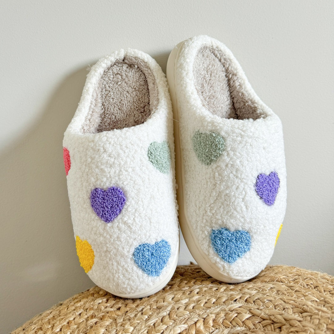 Margaux™ | Colourful Heart Slippers