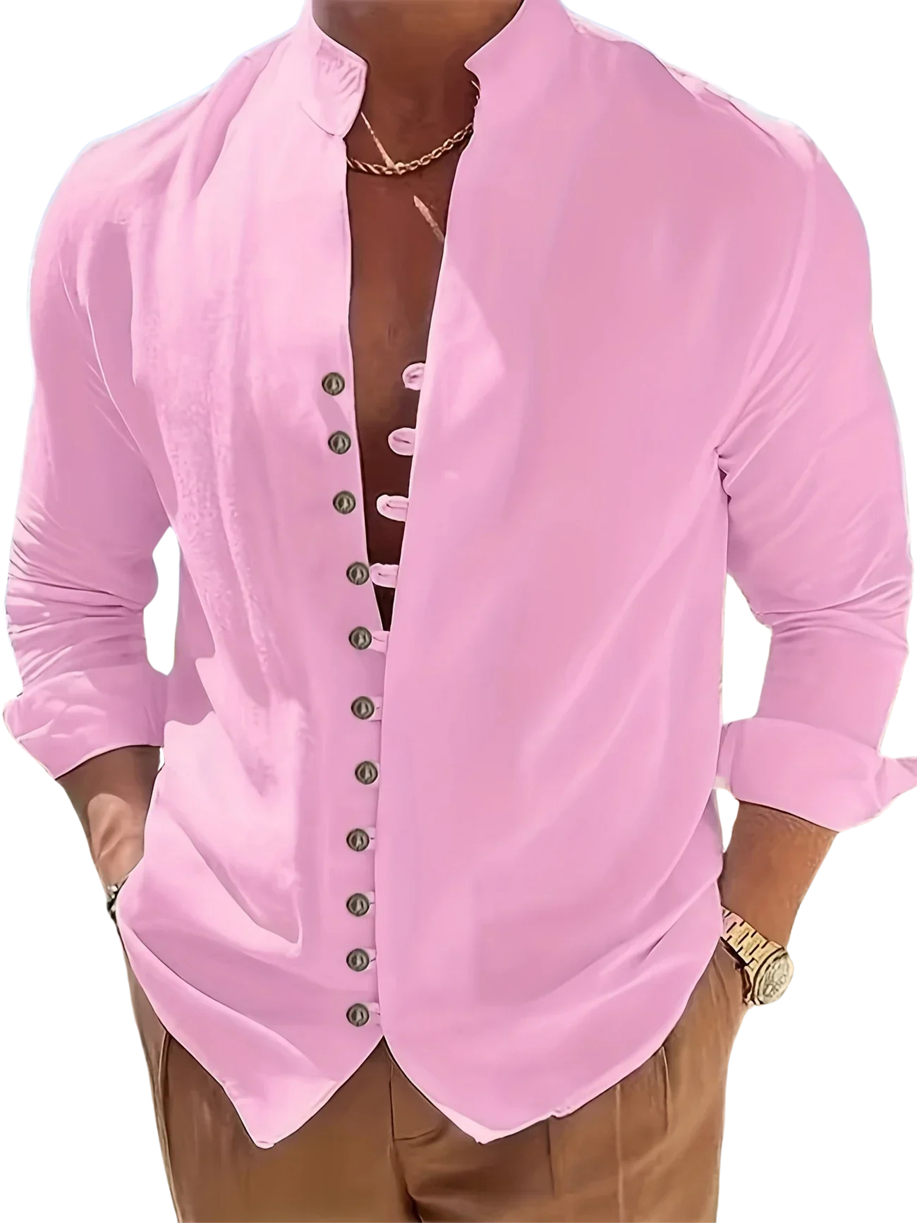 Hugo™ | Chemise légère en coton à manches longues