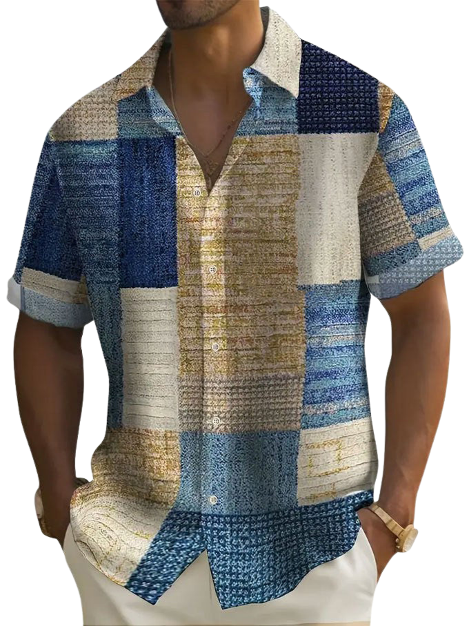 Tristan™ | Chemise élégante à manches courtes