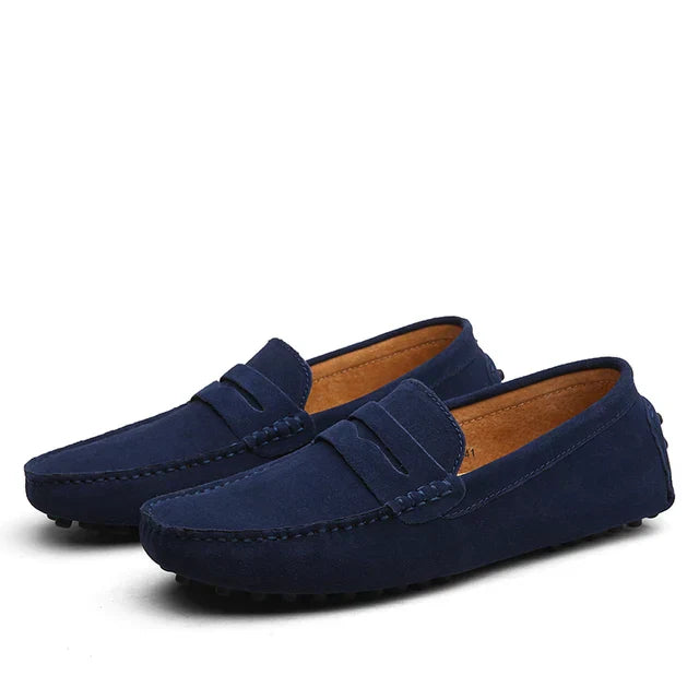 William™ | Mocassins Marina en daim