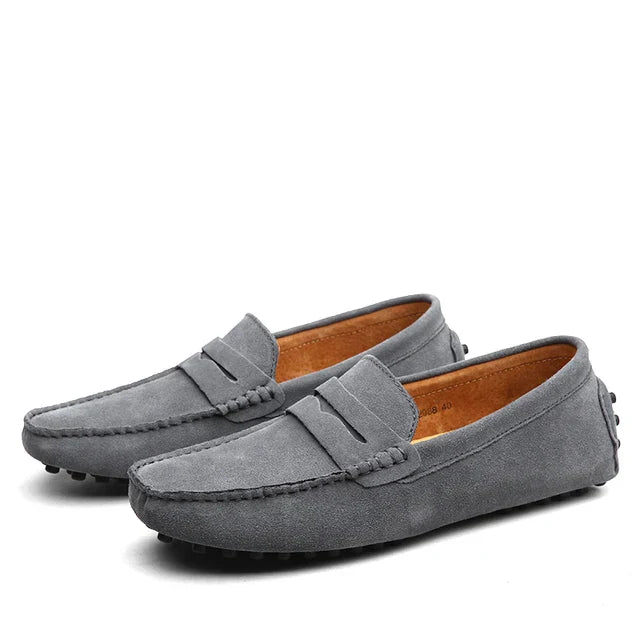 William™ | Mocassins Marina en daim