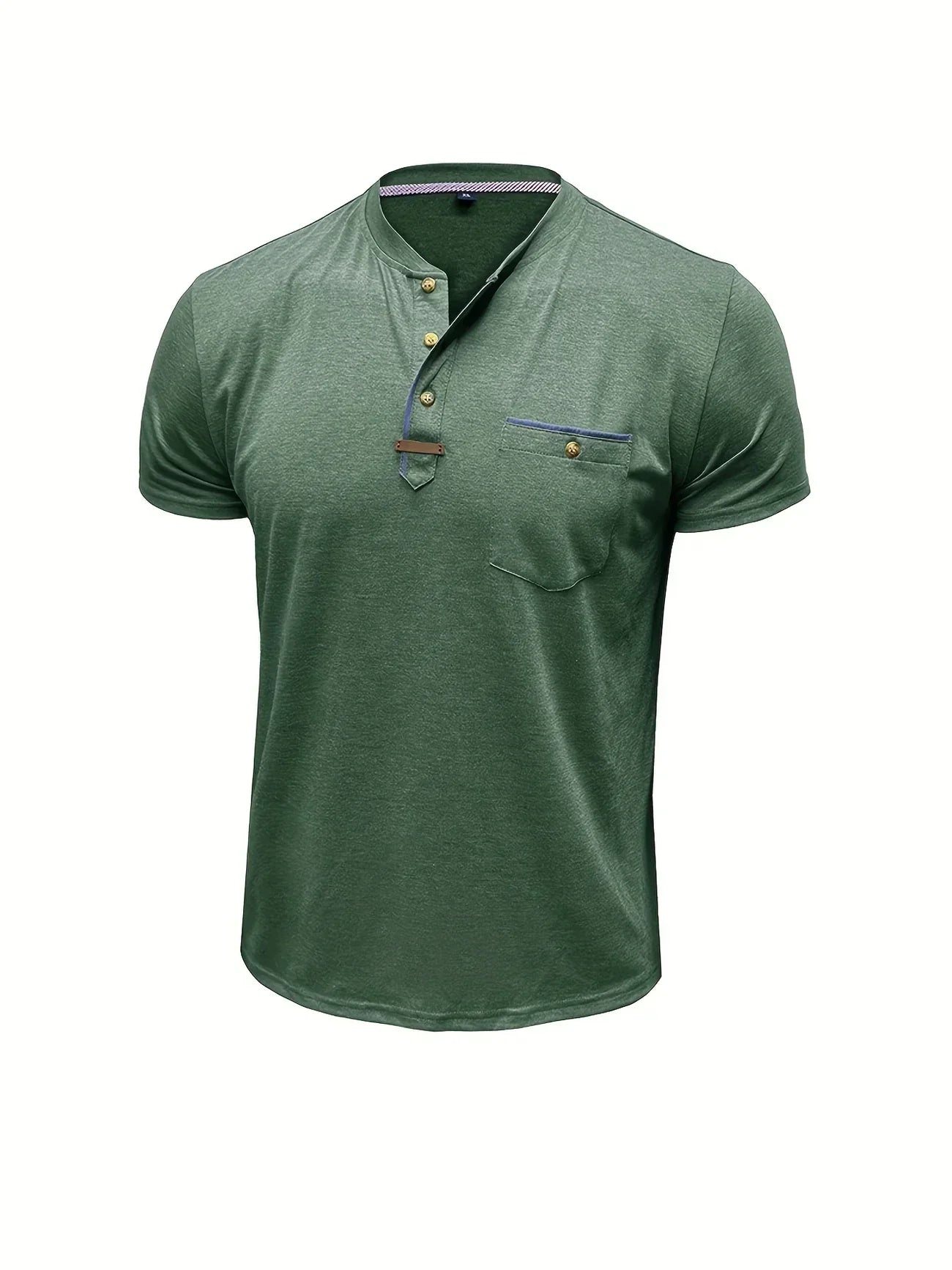 Hervé™ | T-shirt col rond élégant avec poche