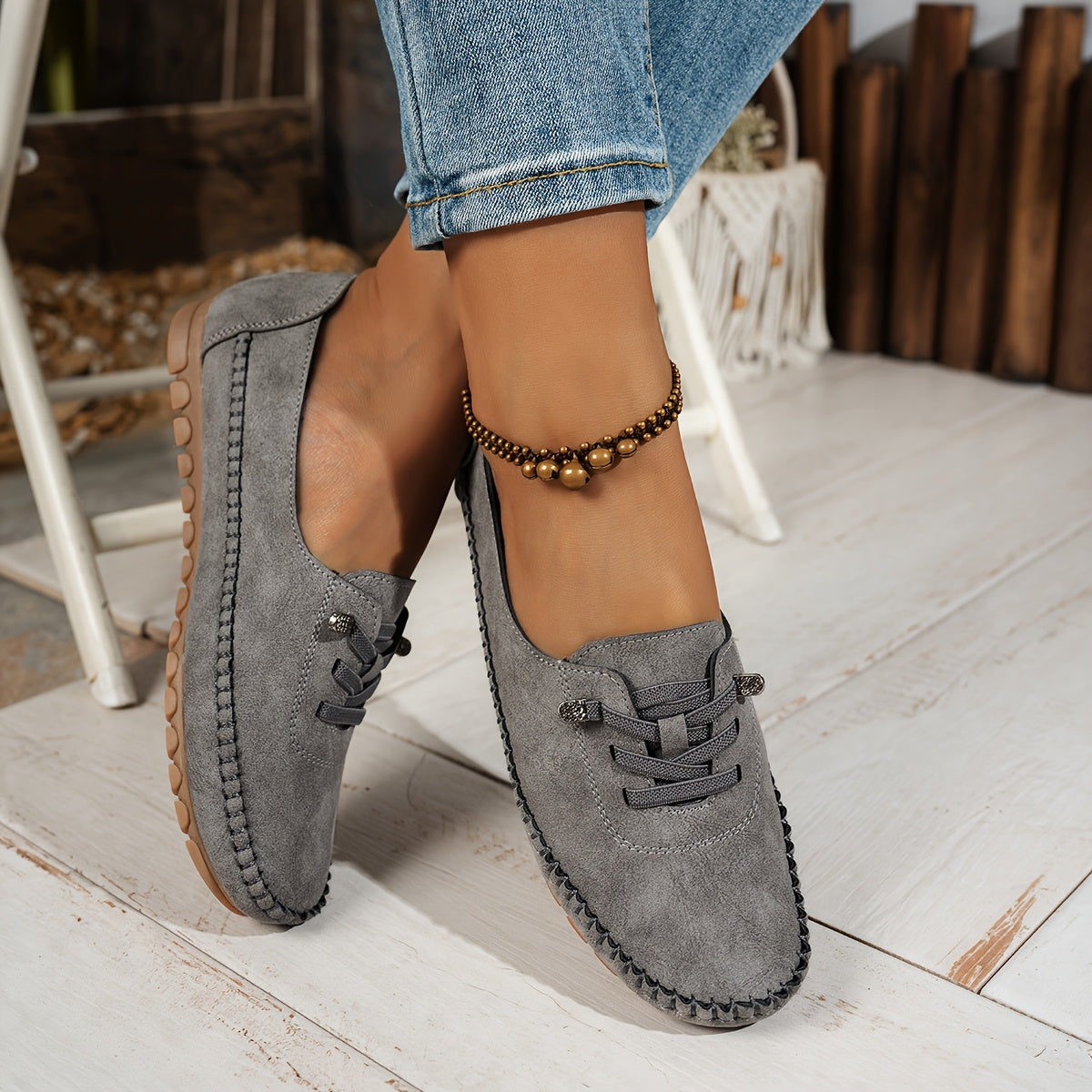 Minette™ – Mocassins souples à soutien intégral pour pieds sensibles