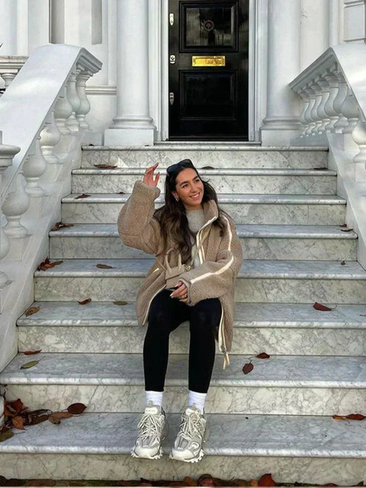 Édith™ | Veste Teddyfleece