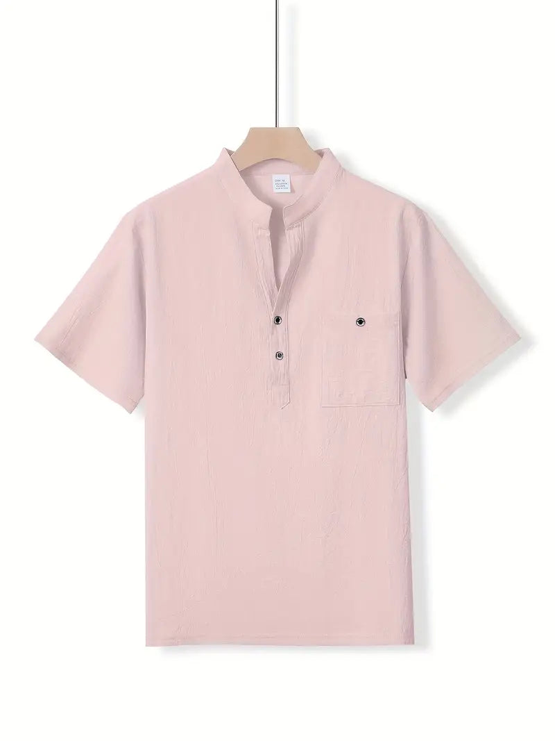 Damien™ | Chemise élégante à manches courtes